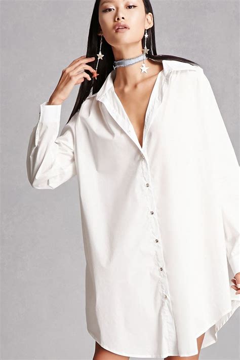 oversized dress shirt